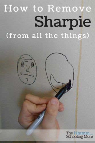 Lots of things are suggested for removing permanent marker or Sharpie from various surfaces, but which ones work? The Pinterest Busters that live with me decided to find out.