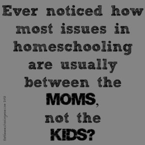 Homeschool Community: Why Can't We Get Along? - The Hmmmschooling Mom