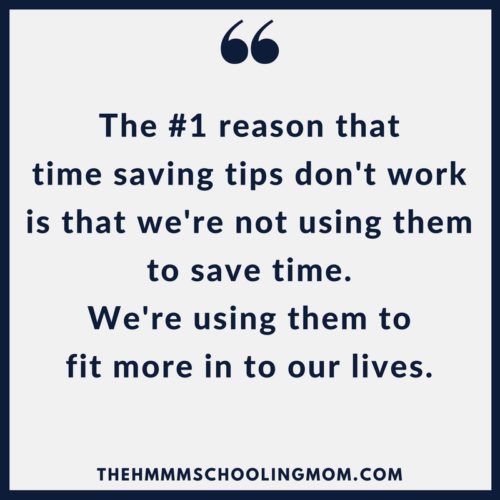 You've got all the technology and time saving tips that your ancestors didn't have...and you still don't have any free time. Why? I think I've figured it out.