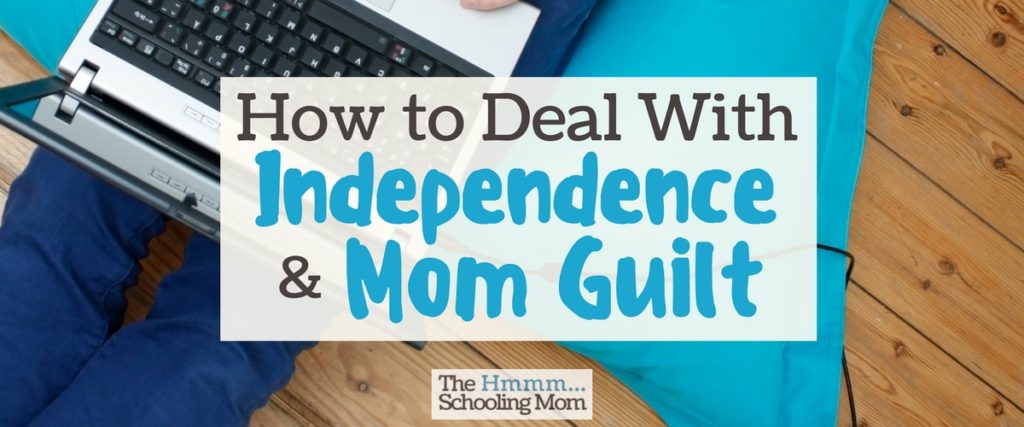 I used to think that as my kids got older, "mom guilt" would go away. I'm here to tell you that it totally doesn't—but here is what you can do about it. :)