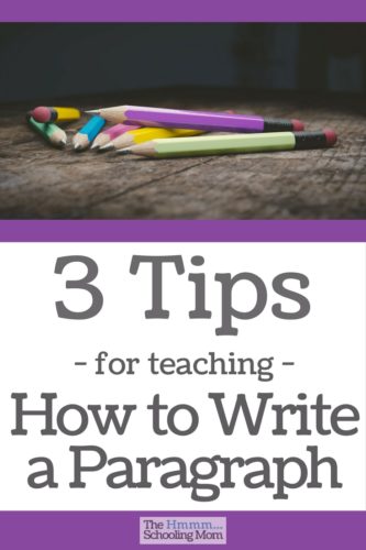 Struggling with teaching your kids how to write a paragraph? Never fear. Cheeseburgers (and other things) are here to help. 