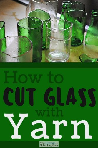 Rumor has it you can cut glass with yarn. Here's what happened when we tested it out, as well as some tips to help to help you be successful!