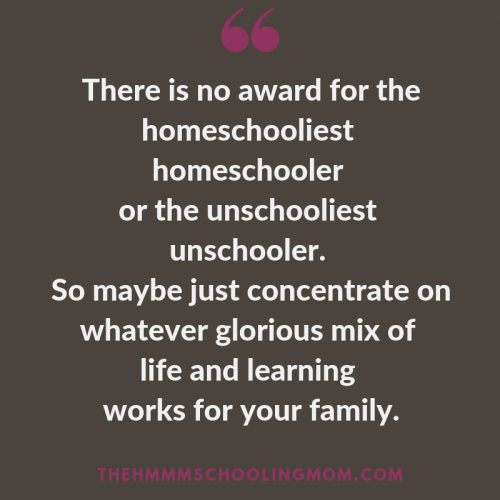 Seven *more* things that homeschoolers should stop doing if they want to live a stressfree and awesome homeschooling life. For real.