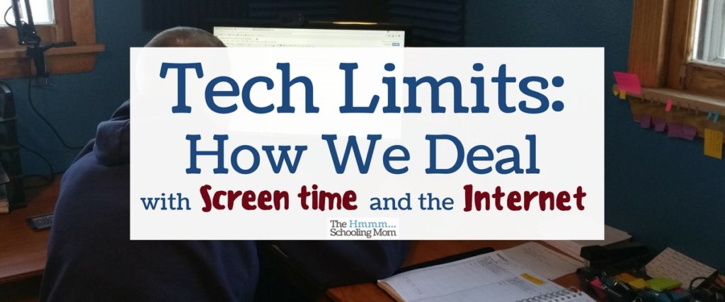 Should kids/teens have tech limits? How do we deal when our kids want to use tech, electronics, and the internet? Here's how we do things at our house...