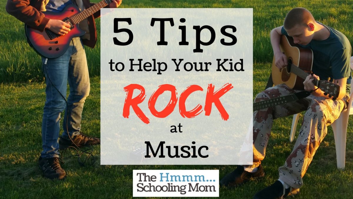 5 Tips to Help Your Kid Rock at Music